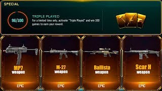 6 DLC WEAPONS in 1 TRIPLE PLAY BRIBE... (OMG!)
