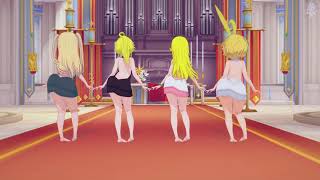 【Blonde Loli Squad】 Ghost Dance 【MMD | 2K 60fps】