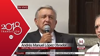 AMLO recibe carta de Donald Trump, conferencia de prensa