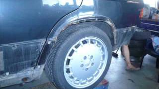 Mercedes 190e 2.3-16v Restauration Part1
