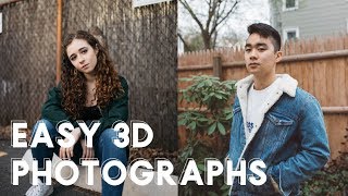 Easy 3D Photography GIF Tutorial | Mura Masa Effect