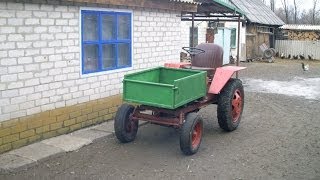 Самодельный минитрактор Т16 мини | Homemade mini tractor