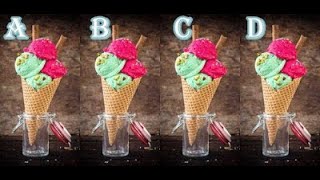 Quizdelivery Ice Cream Spot The Difference Quiz Answers 10 Questions Score 100% Video
