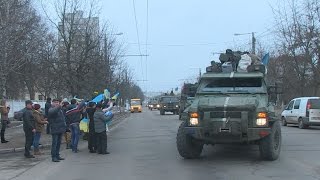 Близько сотні бійців 13-го батальйону 95-ї ОАМБр повернулись до Житомира - Житомир.info