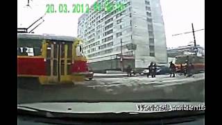 tram crash compilation part 1