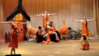 ЗАМЕЧАТЕЛЬНАЯ ПОСТАНОВКА ТАНЦА. "Жизнь в деревенских напевах" СШ №17 ЦДЮТ г. Алчевск