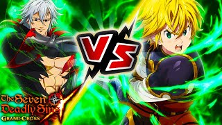 COUNTER BATTLE! COUNTER MELIODAS VS ESTAROSSA! | Seven Deadly Sins: Grand Cross