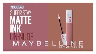SUPERSTAY MATTE IN UN-NUDE : l'encre à lèvres liquide mat nude | Maybelline New York FR