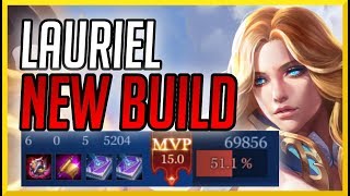 AOV LAURIEL: BEST BUILD ON NEW PATCH! (TWO OP GAMES) | ARENA OF VALOR, 펜타스톰, ROV, Liên Quân Mobile