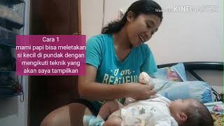 CARA MENYENDAWAKAN BAYI BARU LAHIR | HOW TI BURP BABY NEWBORN ? | SENDAWA | TAHAK | BURPING