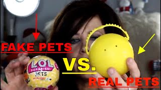 Fake LOL surprise Pets LOL surprise dolls Series 3 Confetti POP