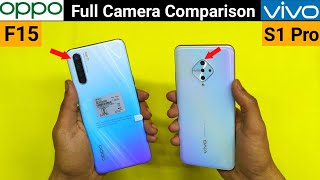 Oppo F15 vs Vivo S1 Pro - Full Camera Comparison Hindi