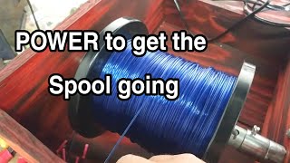 Got the power cables set and its that time to spool thus MONSTER