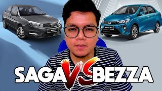 PENING Nak Beli Mana Satu?? Saga 2019 Vs Bezza 2020