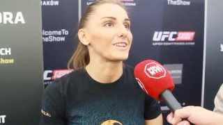 Aleksandra Albu "I'm the first Russian girl in the UFC" - UFC Fight Night Krakow