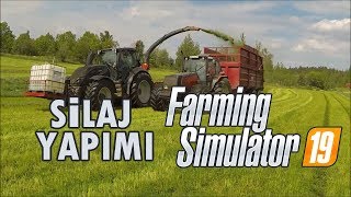 Farming Simulator 19 - Ot Biçme, Kurutma ve  Silaj Yapımı (FS19)