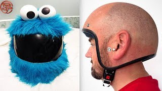 Unusual and Funny Motorcycle Helmet Designs