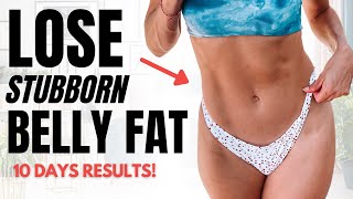 LOSE STUBBORN Lower BELLY and WAIST FAT WORKOUT - 10 Days Results!