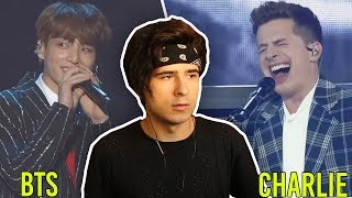 BTS y CHARLIE PUTH | We Don´t Talk Anymore & FAKE LOVE | SisiuveMustDie