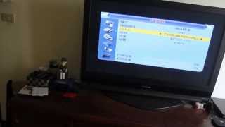 H.264 TS video stream on PC is broadcast  by USB dongle of DVB-T COFDM Modulator transmission