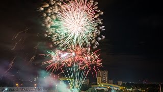 Салют в честь Дня города Одинцово
