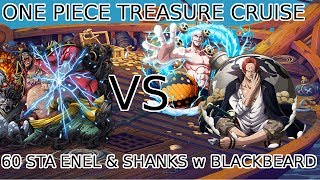 60STA ENEL & SHANKS w BLACKBEARD [GERMAN] ONE PIECE TREASURE CRUISE