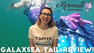 Silicone Mermaid Tail Review - Mermaid Amathiea Galaxy Tail