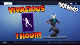 Fortnite VIVACIOUS DANCE EMOTE 1 HOUR! Season 5