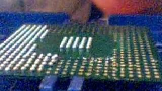 BGA Reballing - How to add solder balls by hand