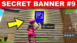 SECRET BANNER WEEK 9 SEASON 5 LOCATION! - Fortnite Battle Royale (NEW SECRET BATTLE STAR WEEK 9)