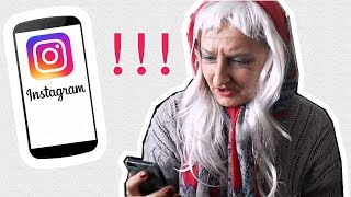 BABCIA recenzuje Instagram/ Pani Danka kontra moje zdjęcia. [Lewana]