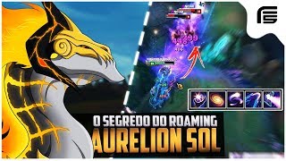 O SEGREDO DO ROAMING - AURELION SOL MID GAMEPLAY - RUNAS E TALENTOS - League of Legends - [ PT-BR ]
