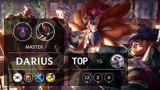 Darius Top vs Fiora - KR Master Patch 9.13