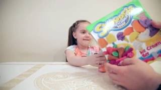 Песок Сквуши как пластилин делаем мороженое и печеньки Skwooshi making ice cream and cookies