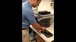 How to replace a brother drum and reset the drum count