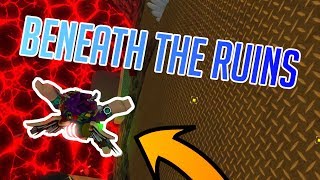 PLAYING THE NEW BENEATH THE RUINS MAP!!! | Flood Escape 2 on Roblox #9
