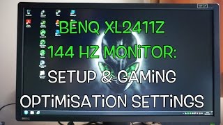 BenQ XL2411Z (144 hz, blur reduction) setup & gaming optimisation settings monitor (Battlefield 4)