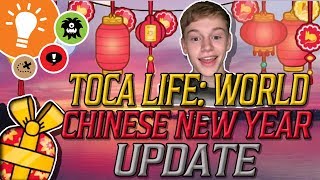 TOCA LIFE: WORLD CHINESE NEW YEAR UPDATE + GIFTS - Toca Boca - 2020 UPDATE!!!!