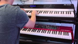 Kurzweil Artis vs Nord Stage vs Yamaha Motif XF8 vs Korg Kronos