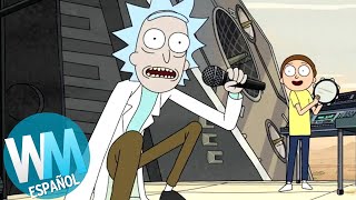 ¡Top 10 CANCIONES Originales de Rick & Morty!
