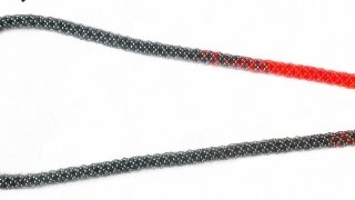 Ажурный жгут на 11 бисерин/Openwork tourniquet on 11 beads