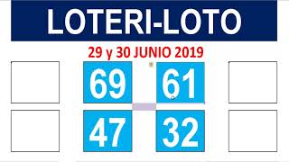NUMEROS para hoy -Los mas probables para este 29 y 30 de junio-