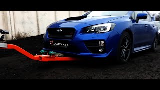Subaru WRX STI и Ваз 2101 на жесткой сцепке | avtoscepka.by