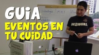 Guía para realizar un evento en tu ciudad