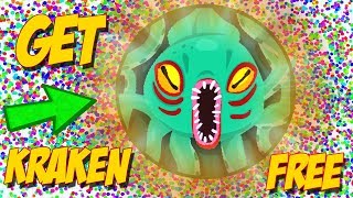 How to get Kraken skin, Unlock Level 100 in Agario for Free // Hacked Agar.io