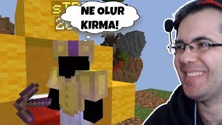 GÜLMEKTEN YAMULDUM! KOMŞUYA GİTMEDEN OYNAMA CHALLENGE | Minecraft Bed Wars