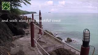 Koh Chang Coastal Walkway - Chang Cliff Resort, Koh Chang, Thailand (HD)