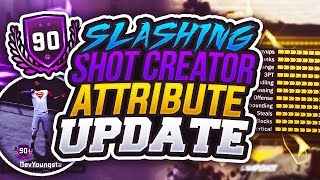 SLASHING SHOT CREATOR [90 OVR] ⛹? • ATTRIBUTE UPDATE #2 + SIGNATURE STYLES? • NBA 2K18 MYPLAYER