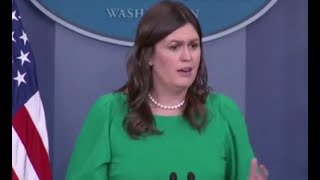 Sarah Huckabee Sanders May 7, 2018  White House Press Briefing