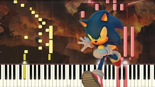 Sonic Forces - Sunset Heights (Piano Tutorial) [Synthesia] | Anifuse
